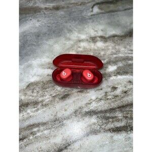 Beats Solo Buds True Wireless Bluetooth Earbuds - Transparent Red